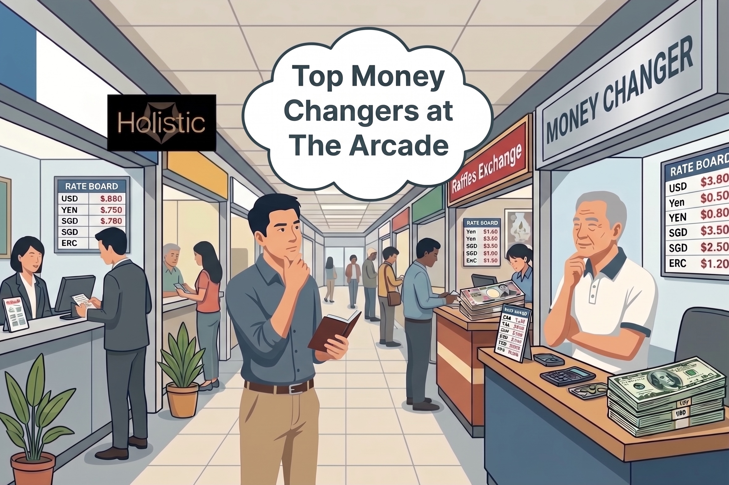 6 Top Money Changers at The Arcade (Raffles Place) — 2026